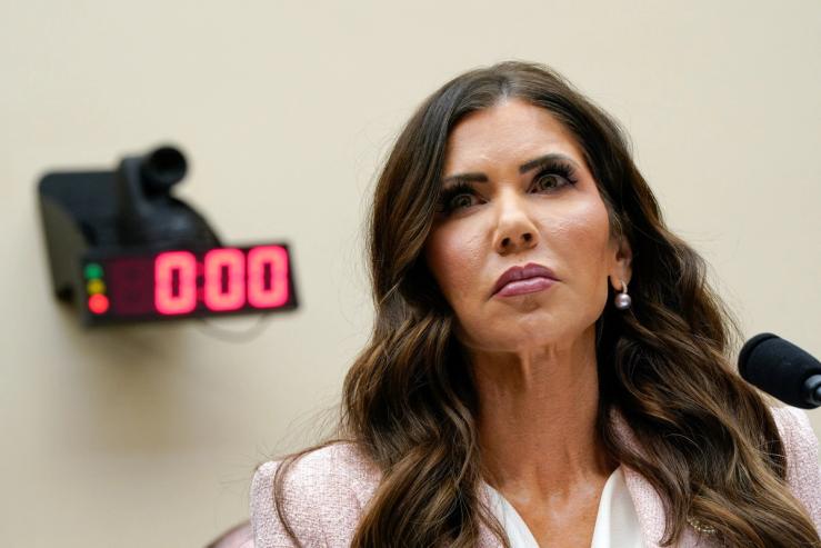 Former Homeland Security Secretary Kristi Noem