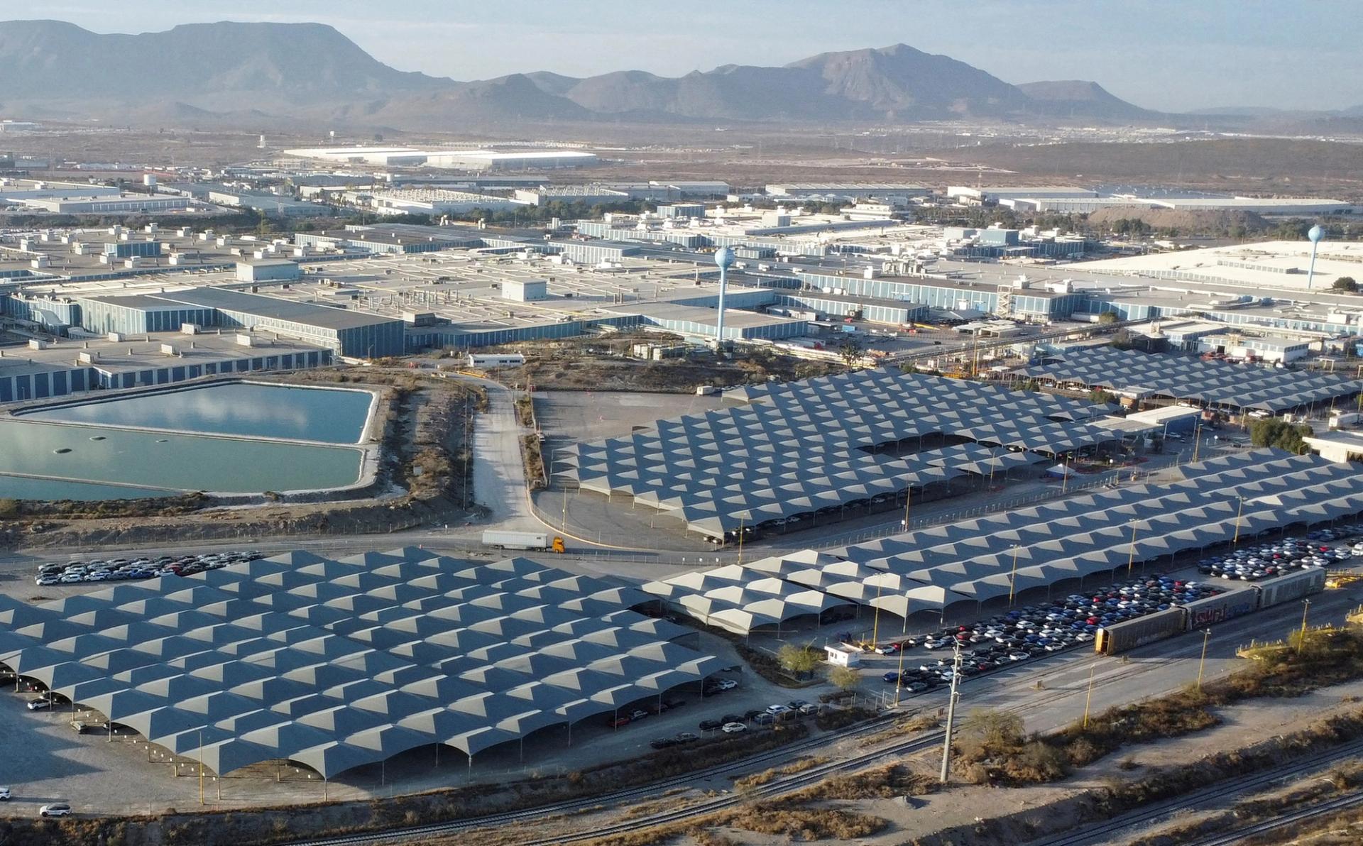 The General Motors plant in Mexico.
