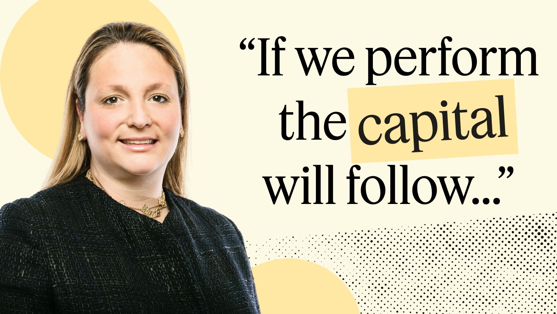 KKR exec Alisa Wood.