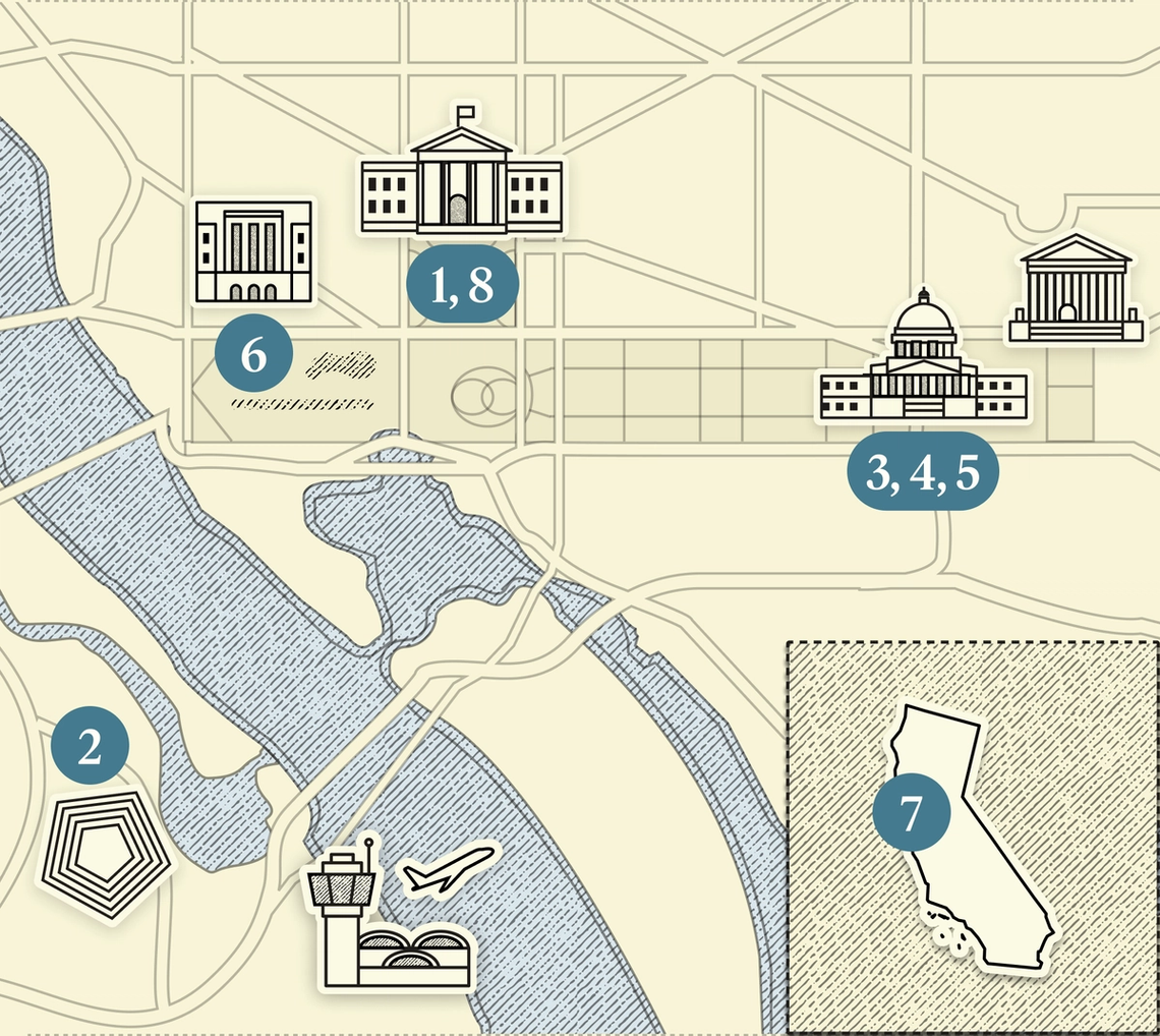 A map of DC.