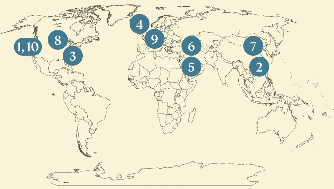 Semafor World Today map graphic