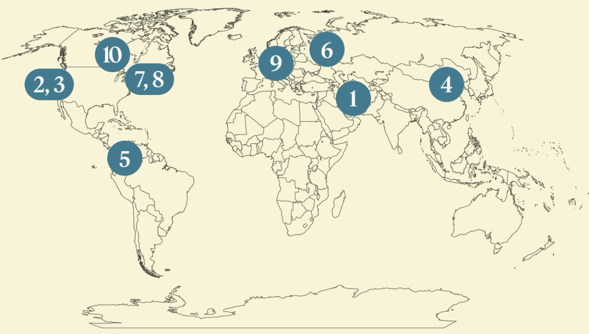 Semafor World Today map graphic
