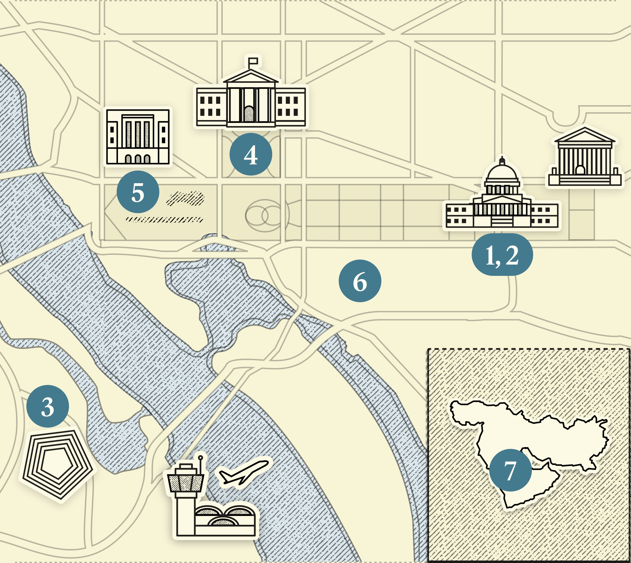 A map of DC.