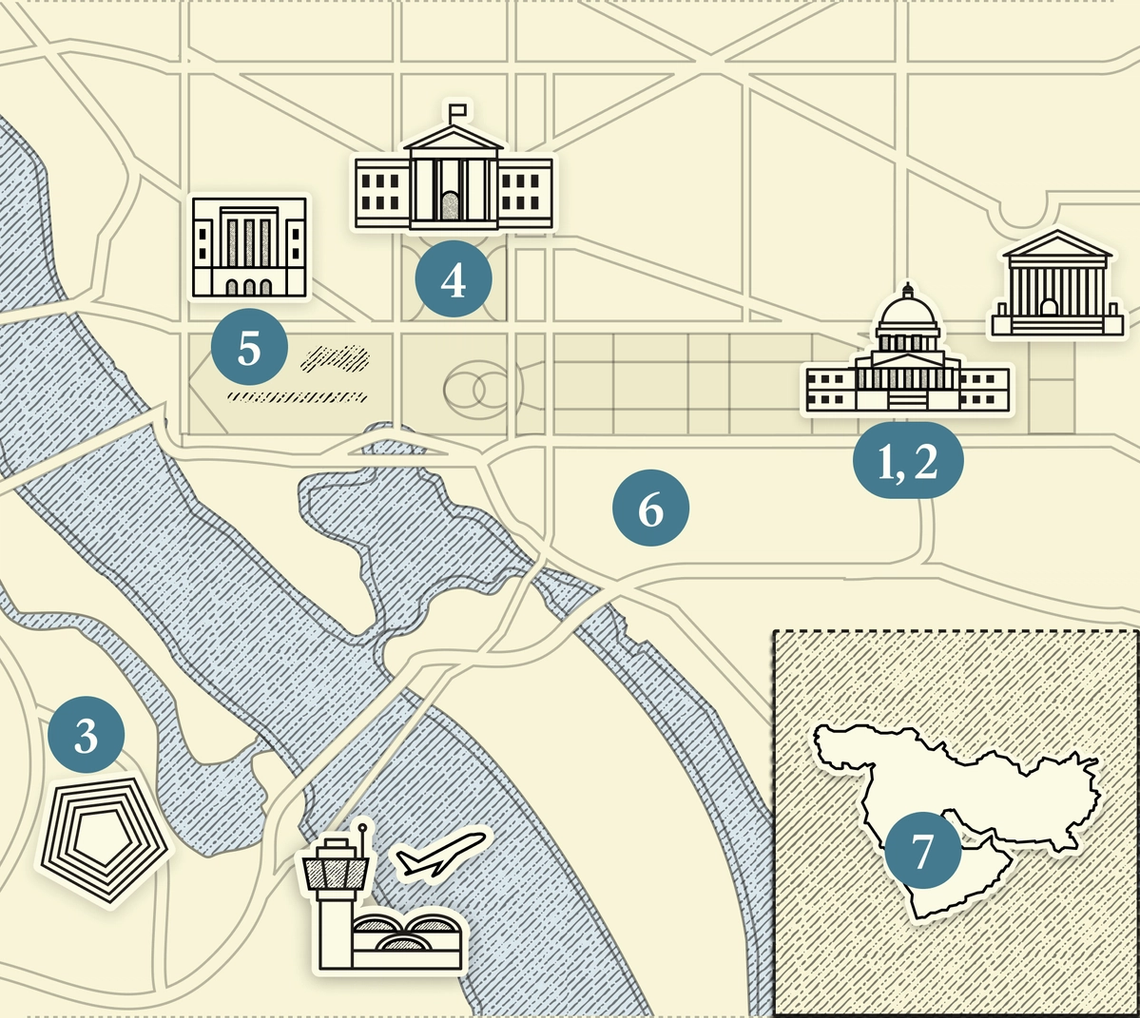 A map of DC.