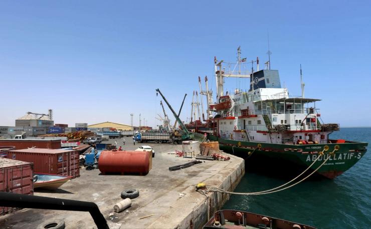 Berbera port in Somaliland.