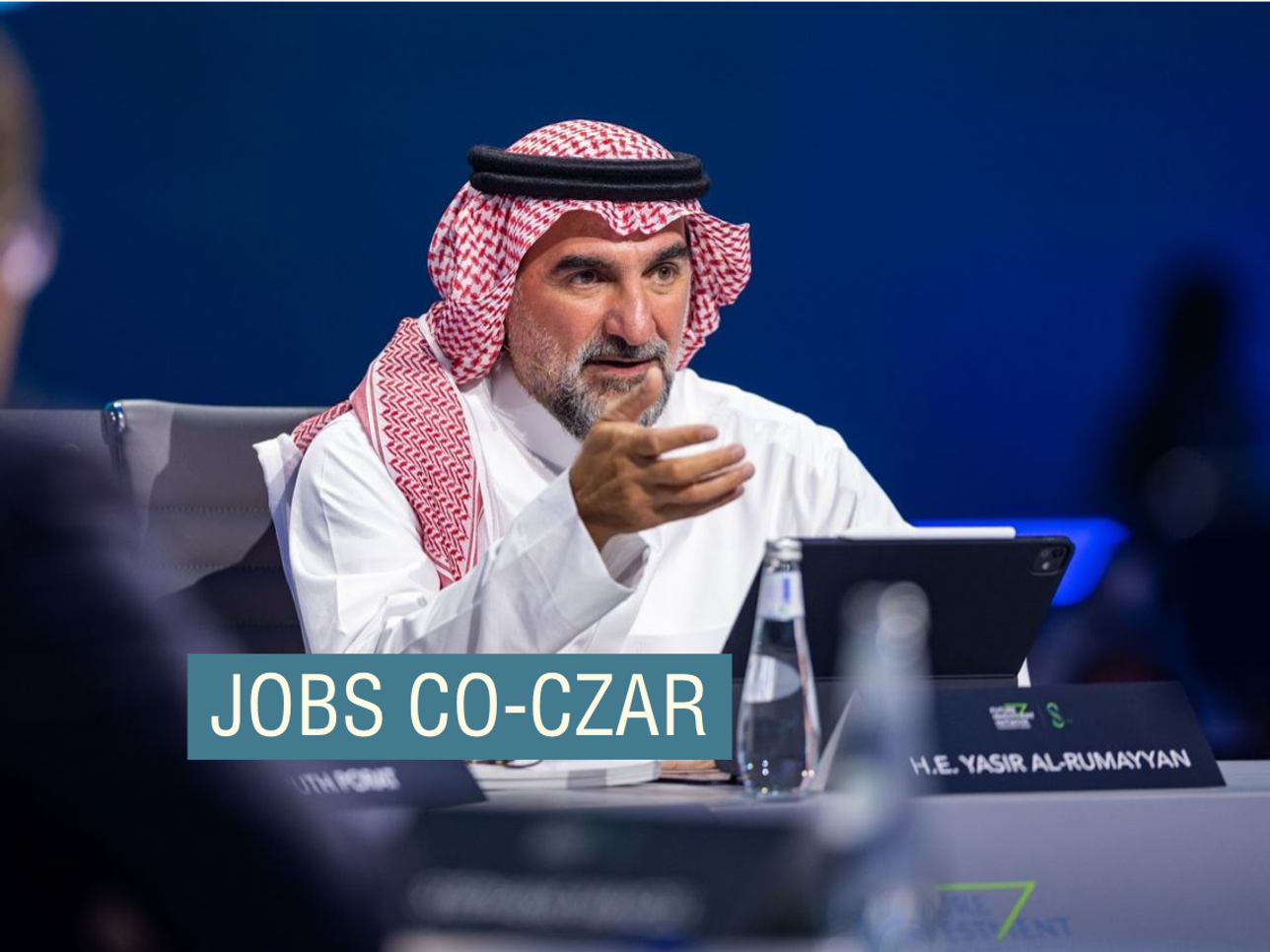 Yasser Al-Rumayyan, Governor of the Public Investment Fund