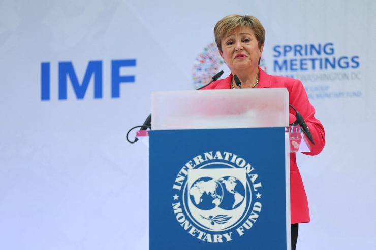 International Monetary Fund (IMF) Managing Director Kristalina Georgieva.