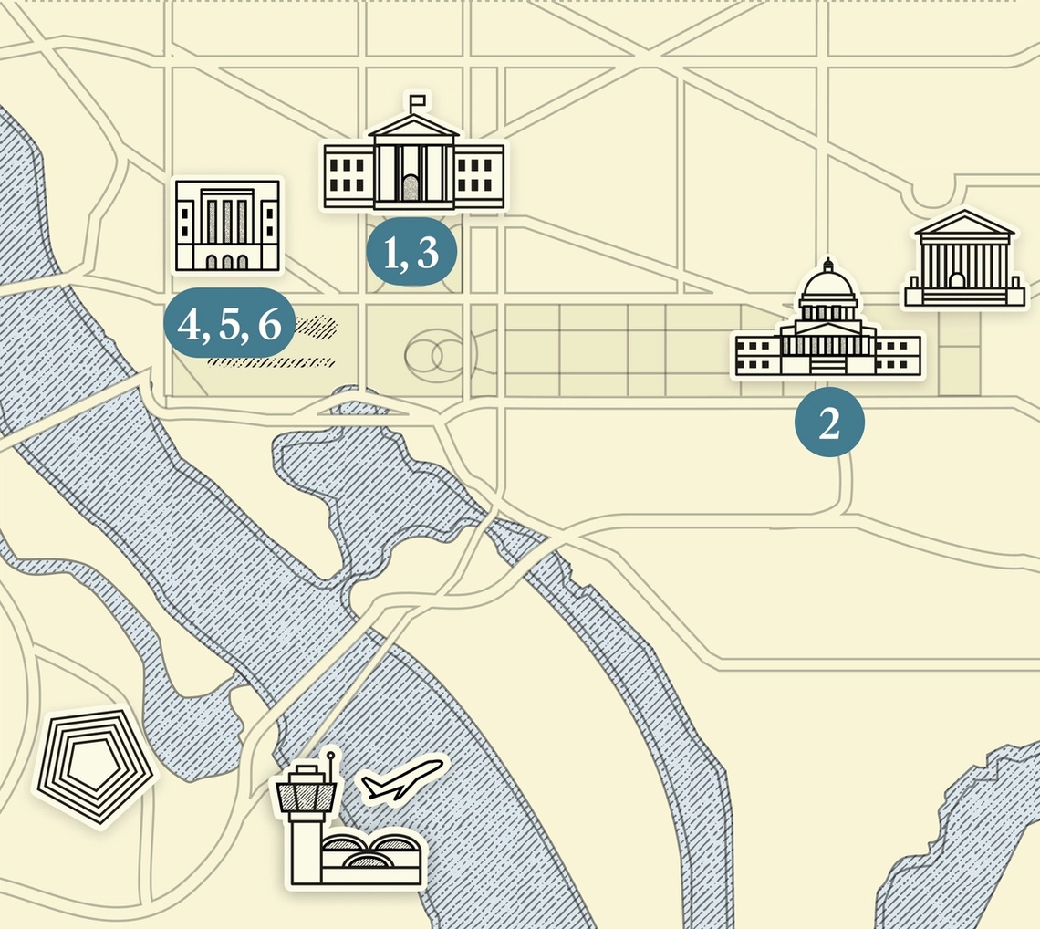 A map of DC.