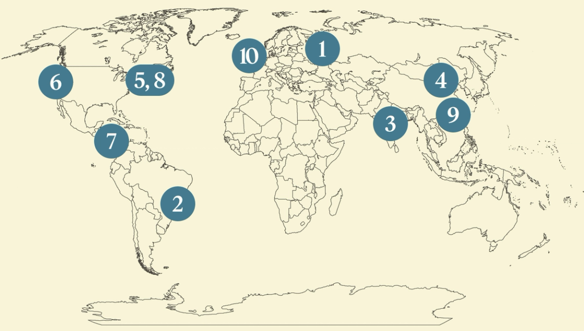 Semafor World Today map graphic
