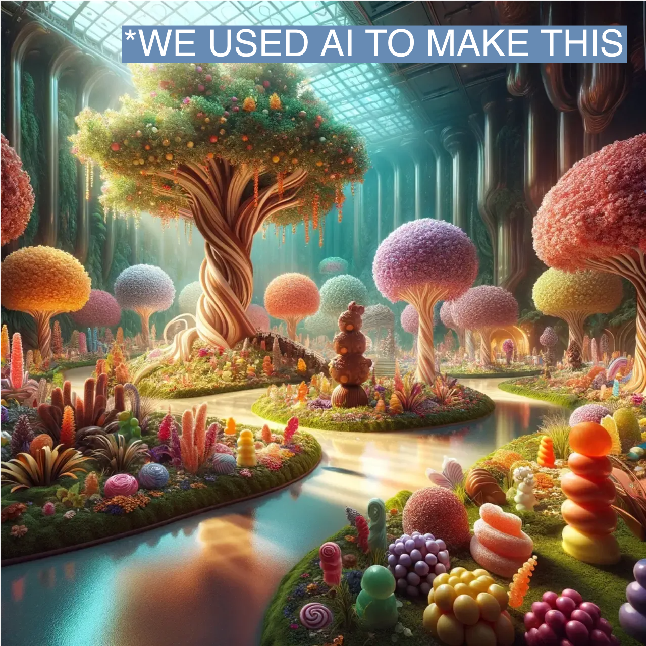 Willy Wonka AI interpretation