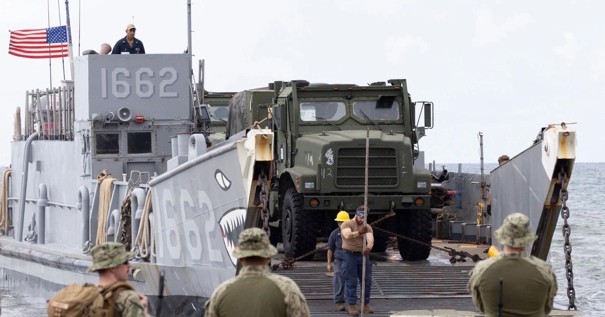 US escalates military tensions with Venezuela