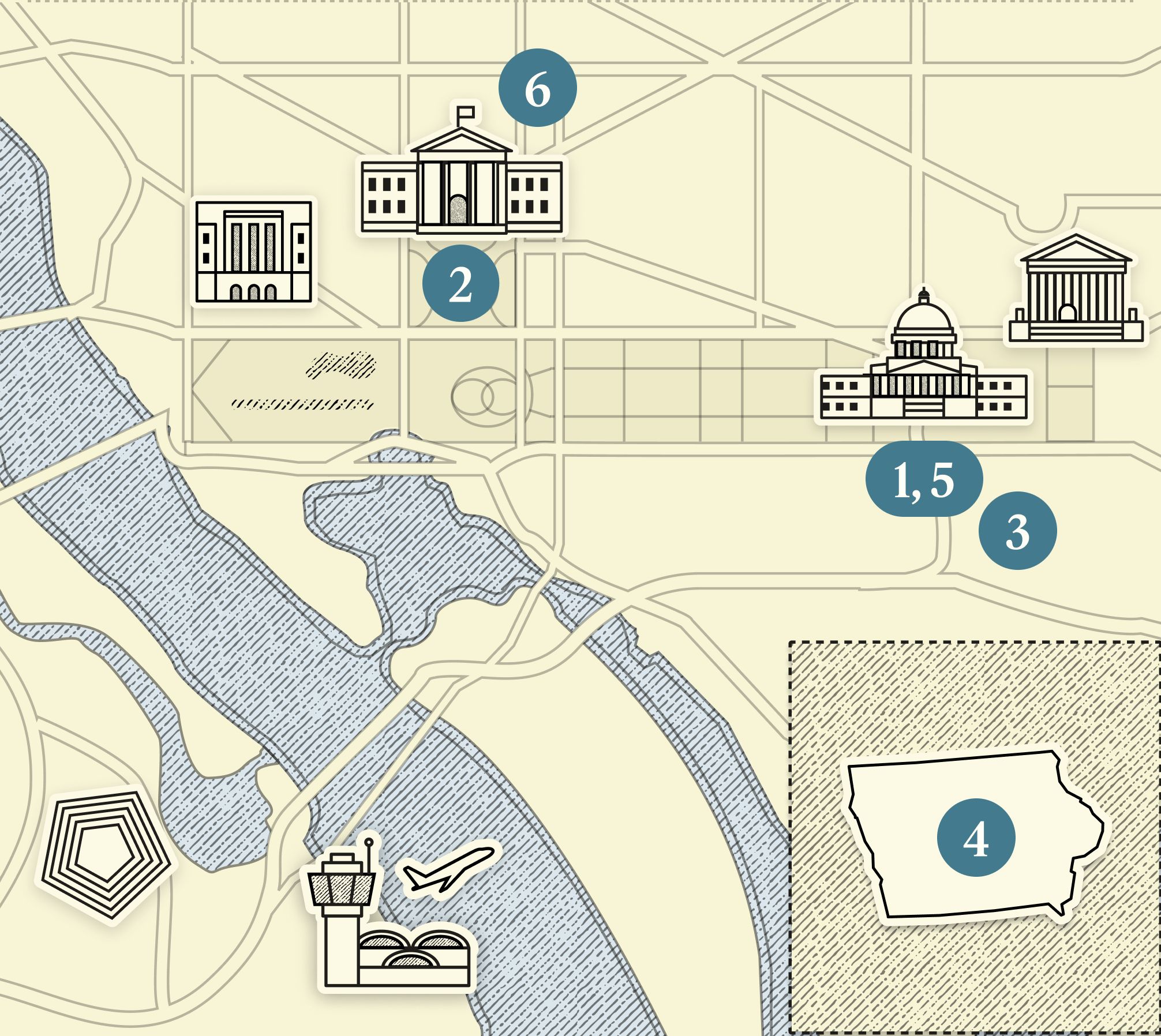 DC map