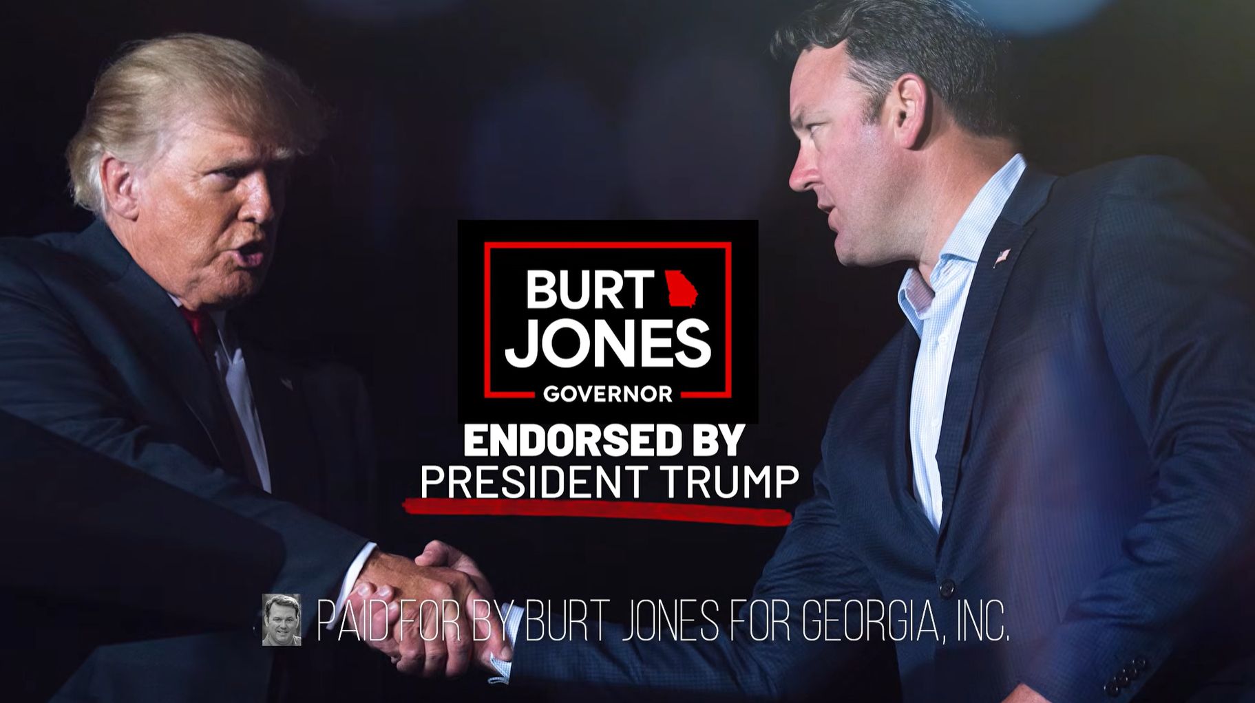 Burt Jones ad screenshot