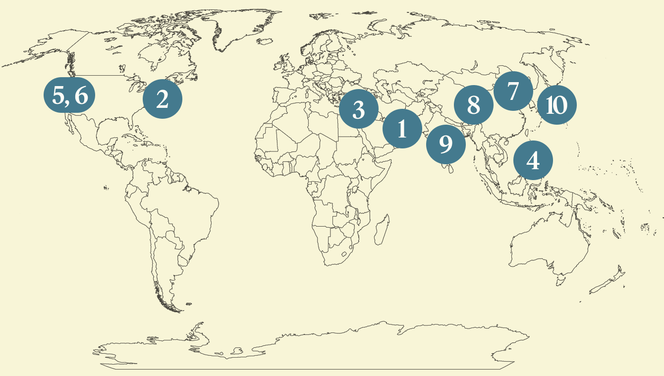 Semafor World Today map graphic