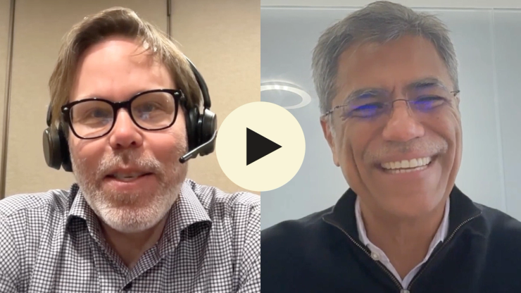 Semafor’s Reed Albergotti and Chet Kapoor.