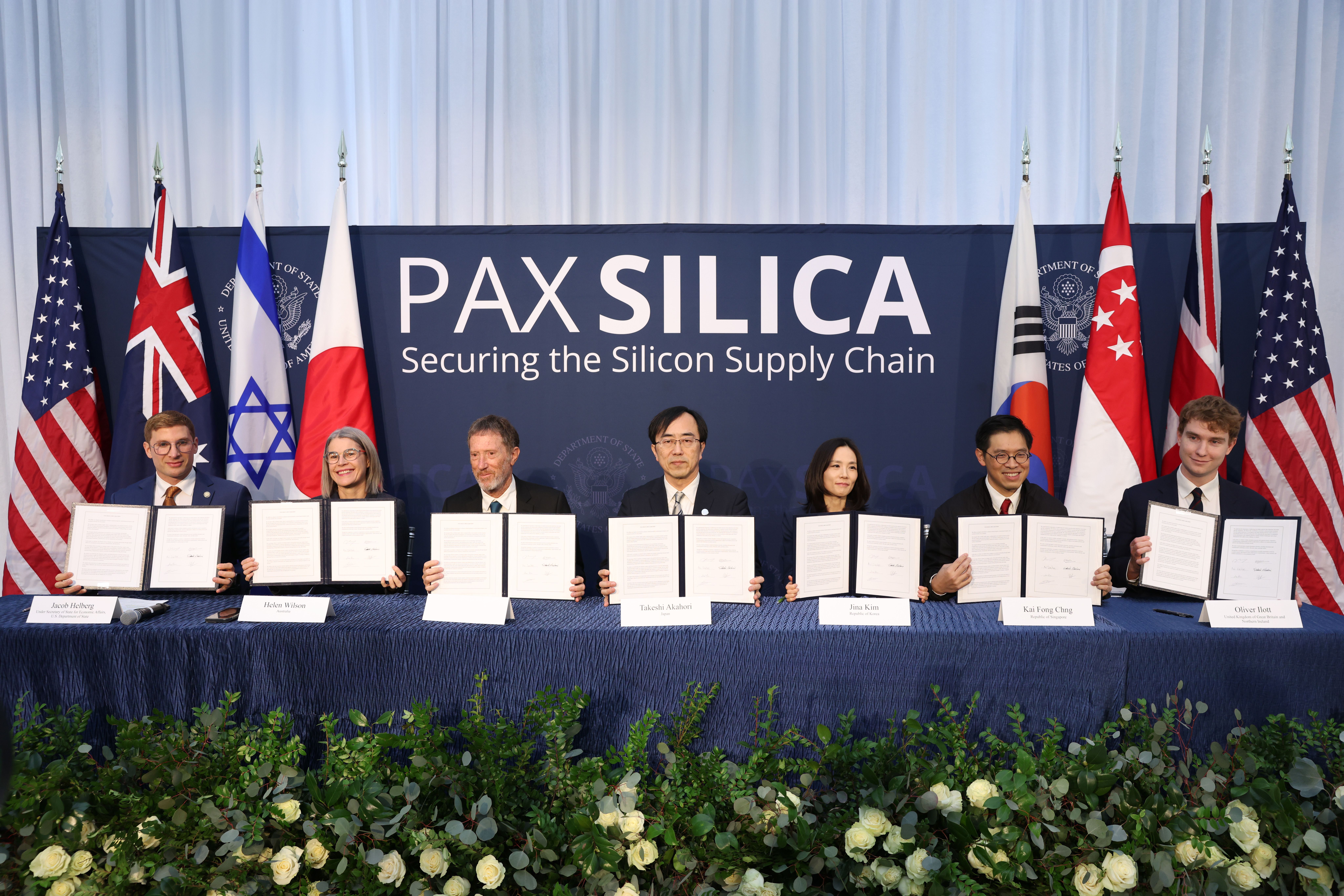 Signatories of Pax Silica
