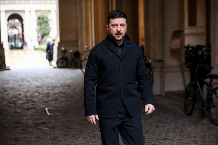 Volodymyr Zelenskyy.