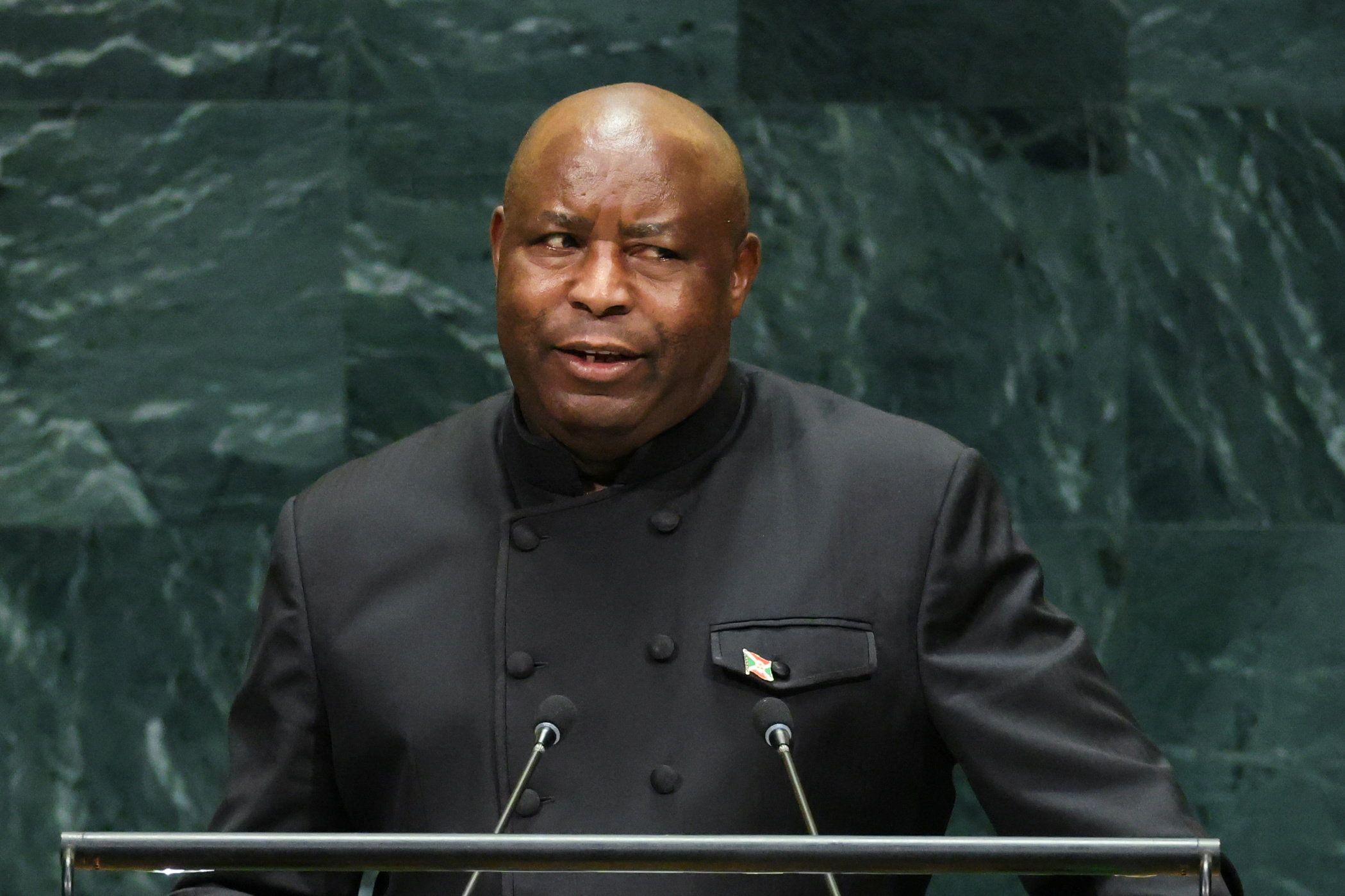 Burundi’s President Evariste Ndayishimiye in Sept. 2026