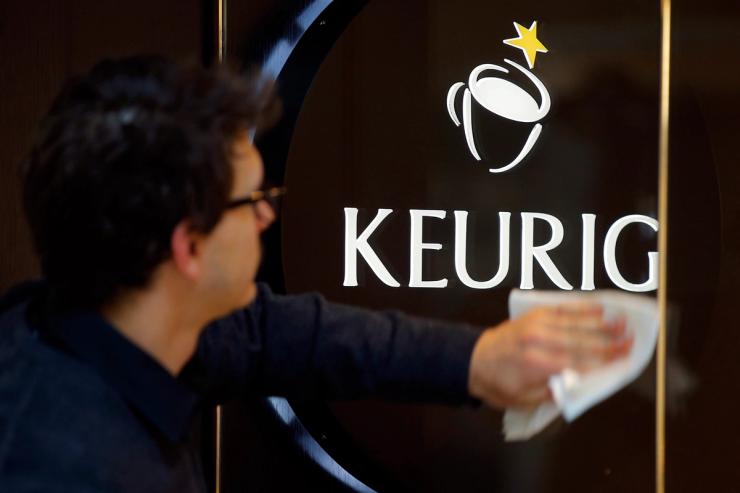 A Keurig logo.