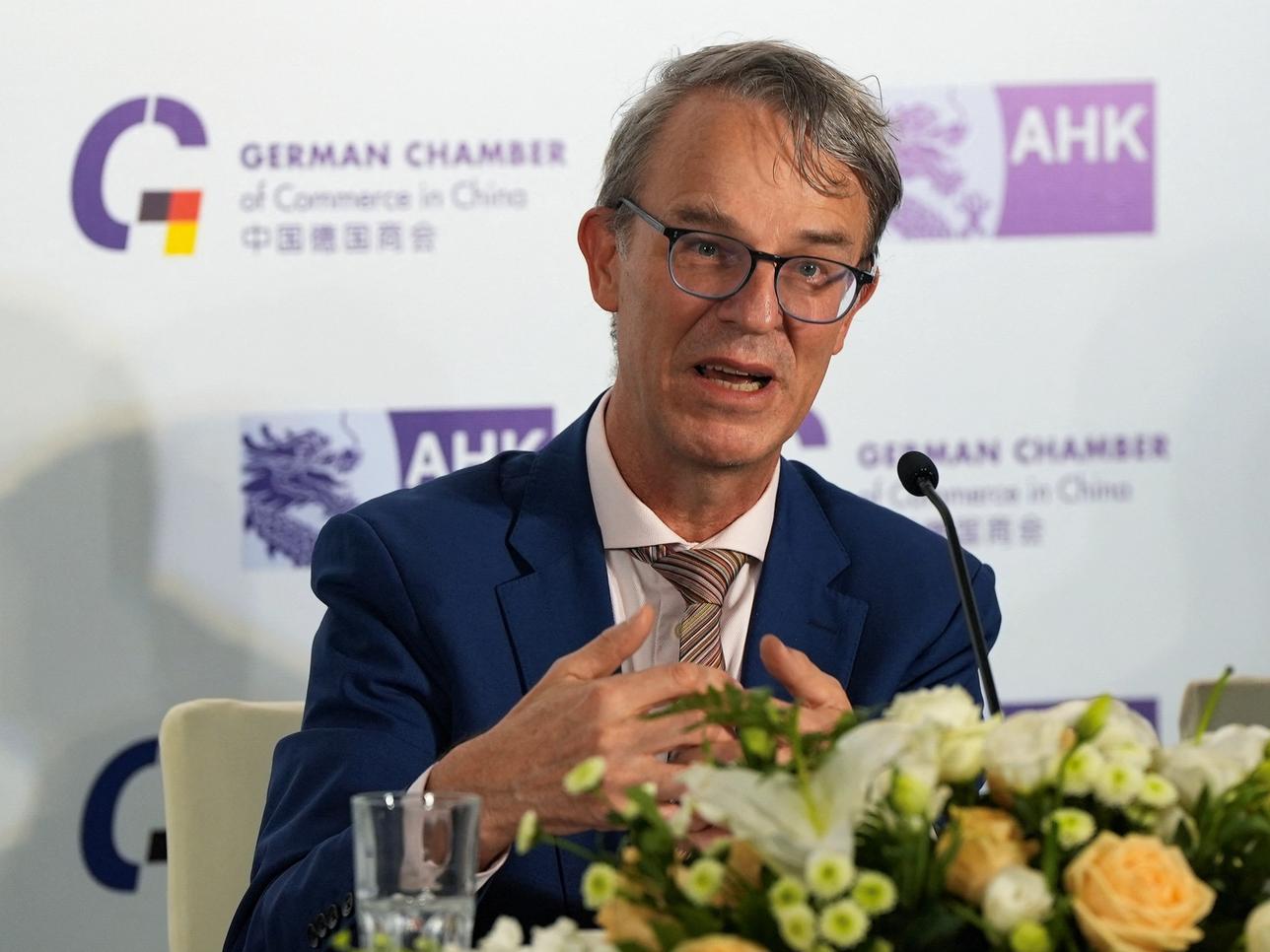 Clas Neumann, Chairperson of the German Chamber of Commerce in East China.