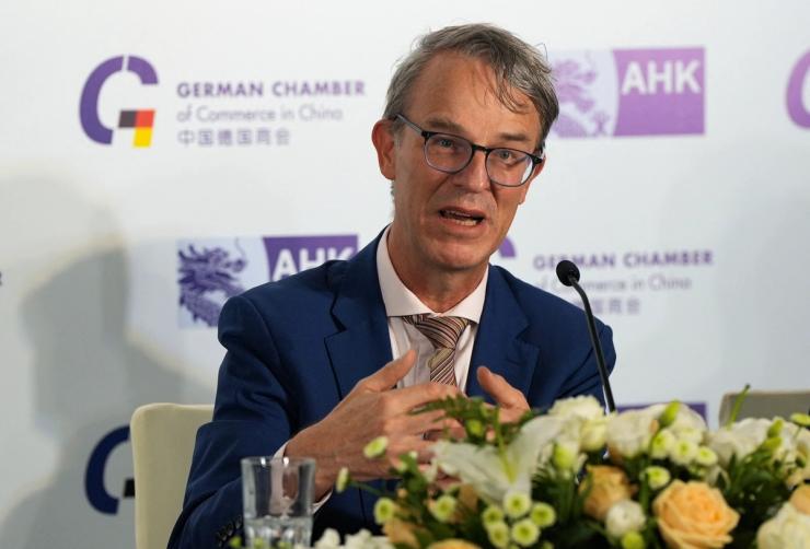 Clas Neumann, Chairperson of the German Chamber of Commerce in East China.