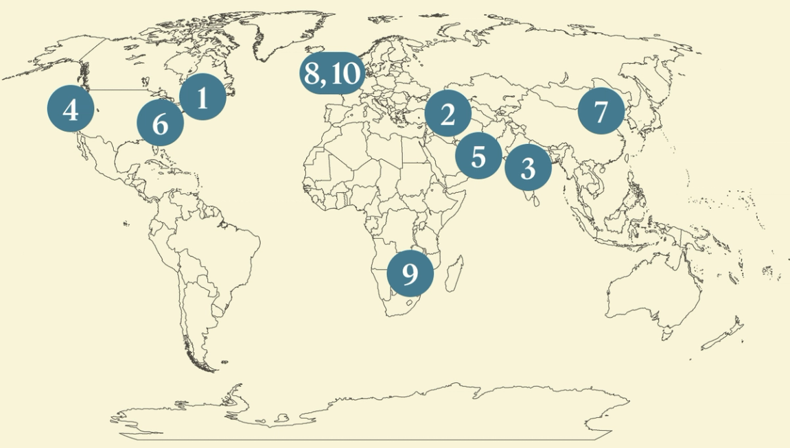 Semafor World Today map graphic