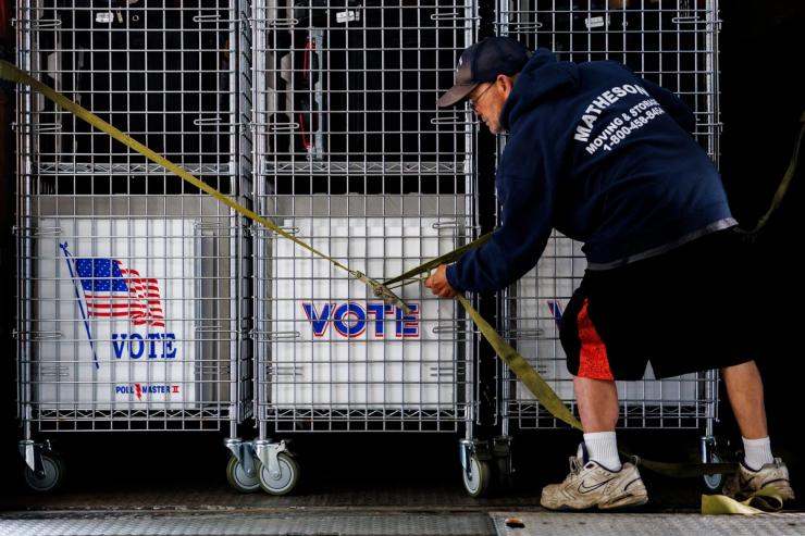 Voting equipment in Pennsylvania