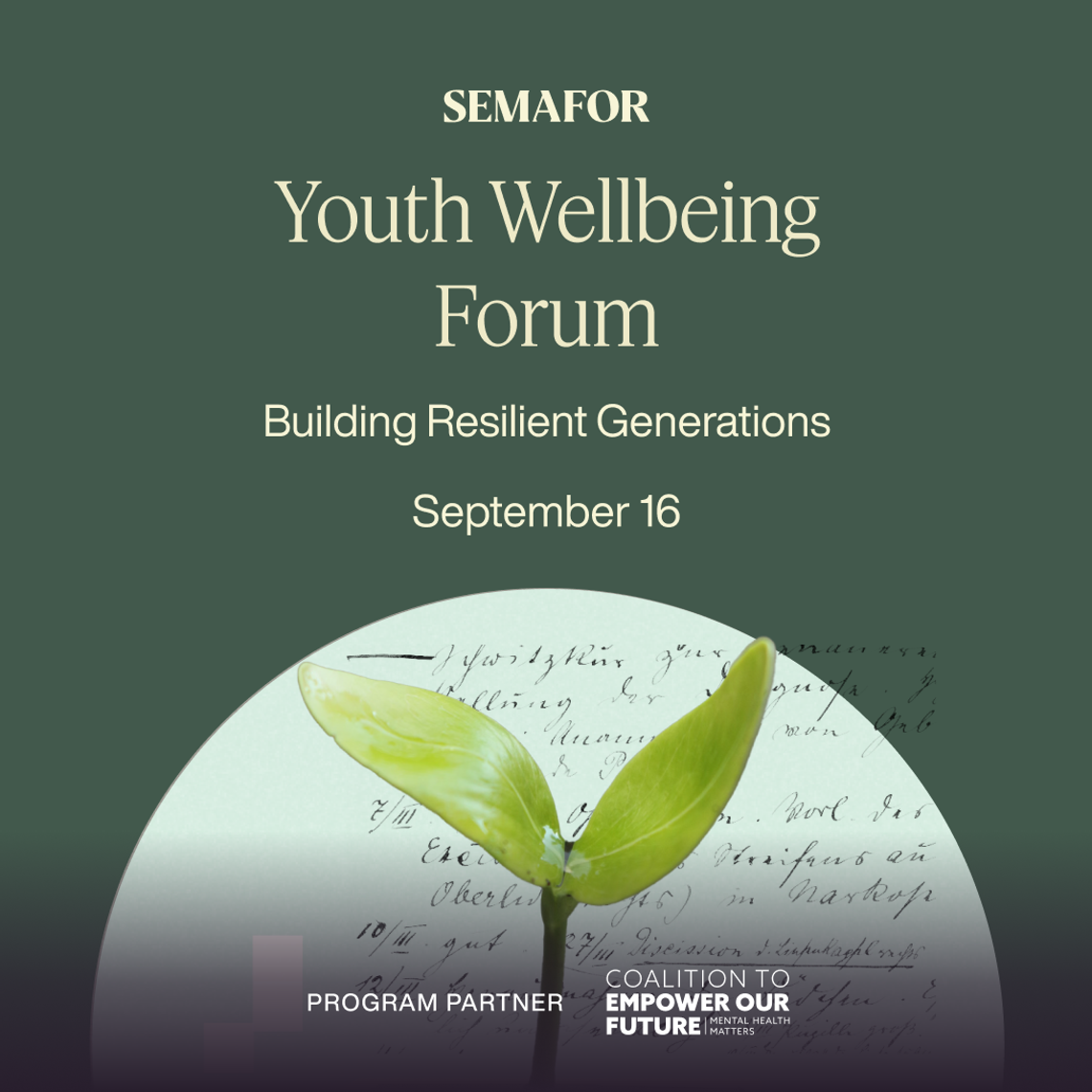 Youth Wellbeing Forum
