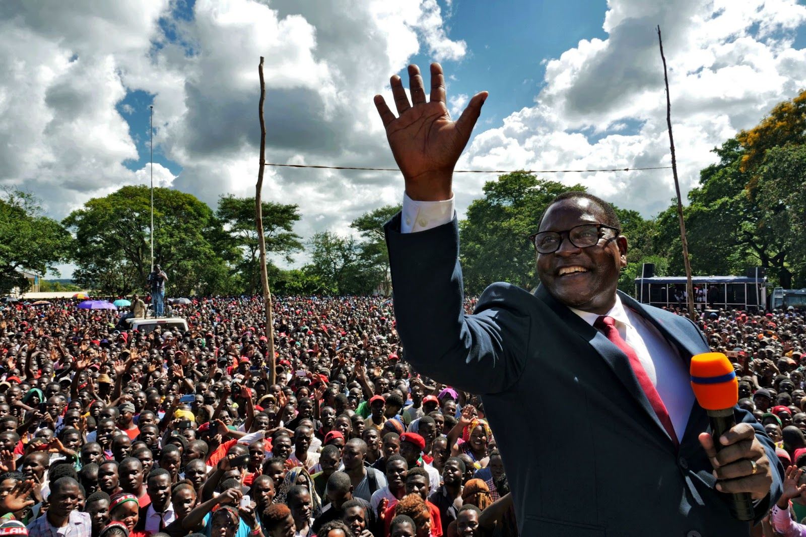 Peter Mutharika. Eldson Chagara/File Photo/Reuters