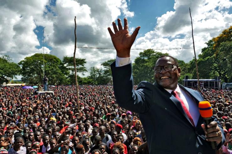 Peter Mutharika. Eldson Chagara/File Photo/Reuters