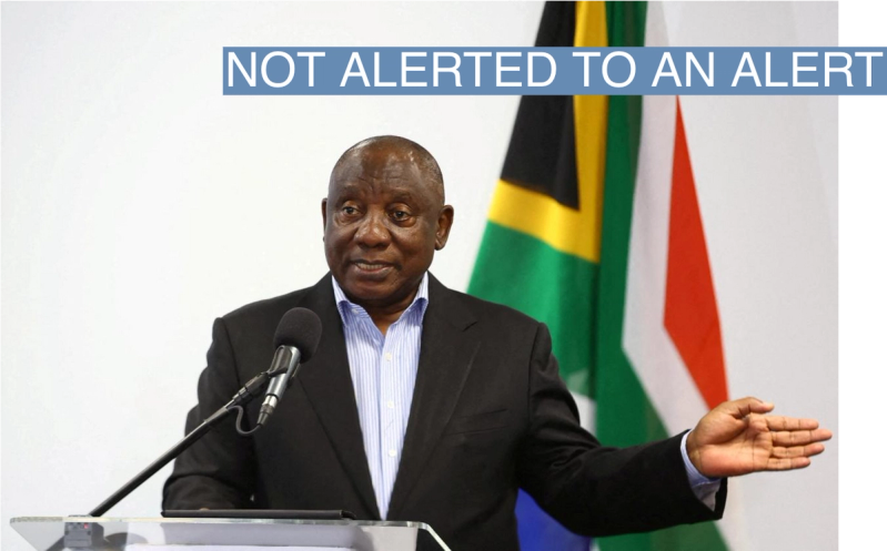 South Africa’s President, Cyril Ramaphosa, speaks during the launch of the new Sandvik Khomanani manufacturing site at Khomanani in Kempton Park, Johannesburg, South Africa