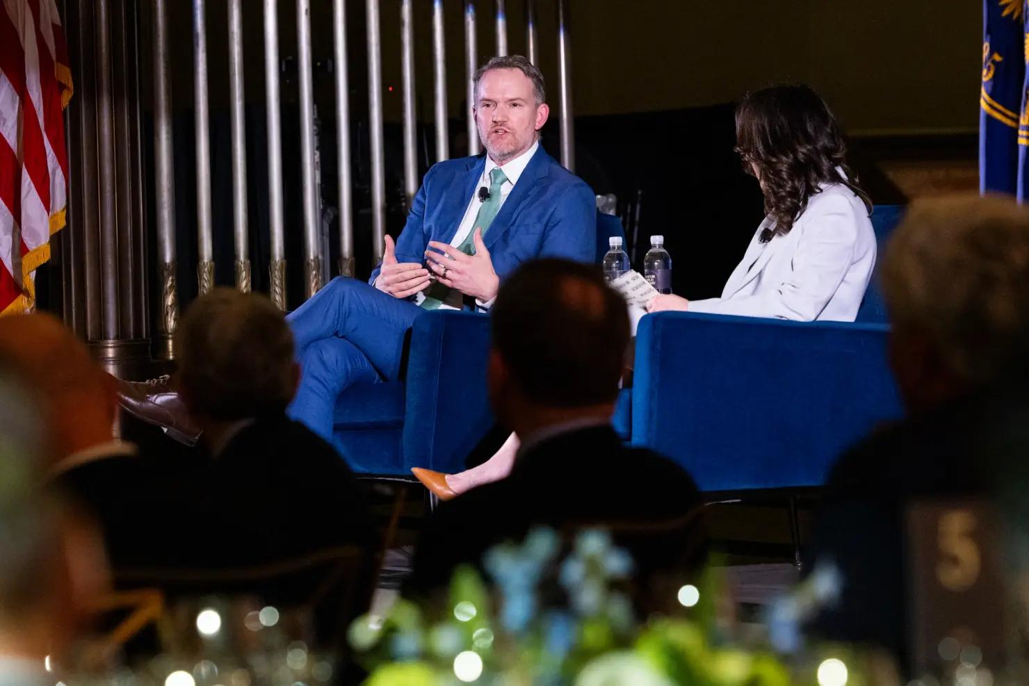 USTR Jamieson Greer speaking at Semafor World Economy.