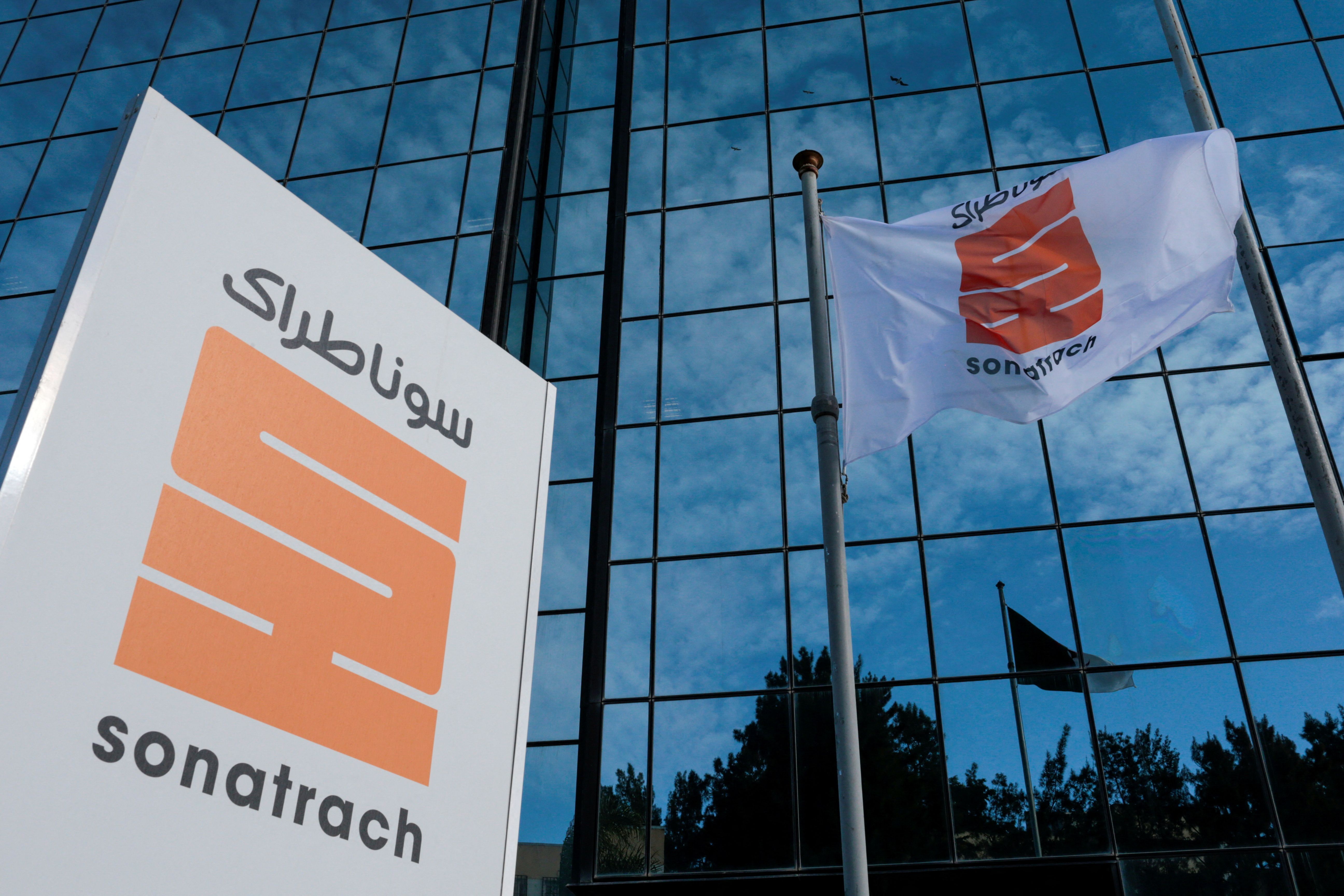 Algerian state energy company Sonatrach’s headquarters in Algiers.