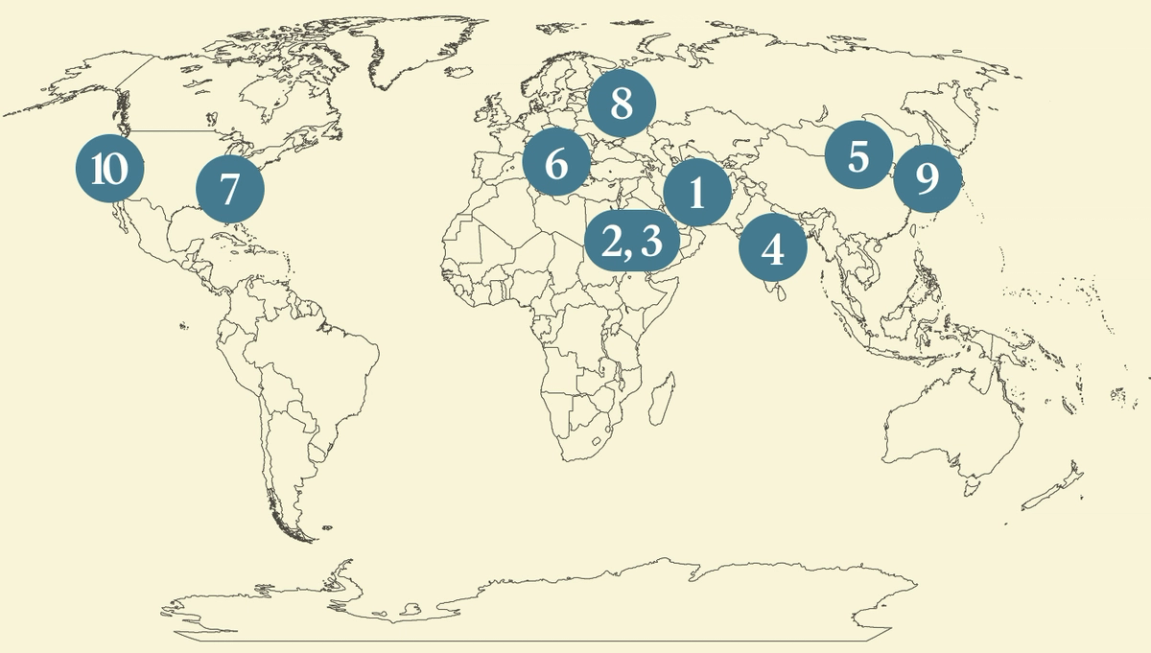 Semafor World Today map graphic
