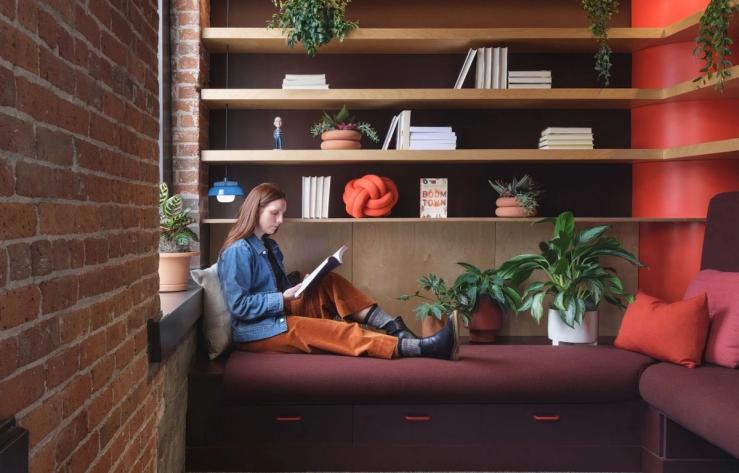 Photo of Udemy office in Denver, designed by Gensler.