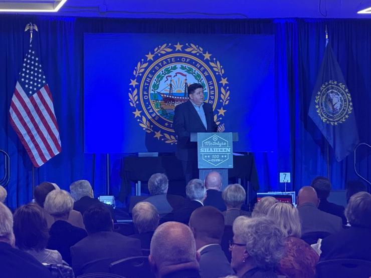 JB Prizker in New Hampshire