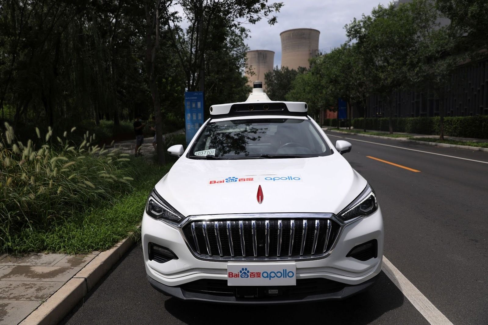 A Baidu robotaxi. 