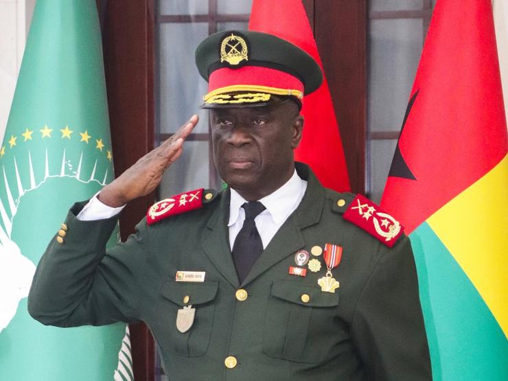 Gen Horta N’Tam, the new transitional president.