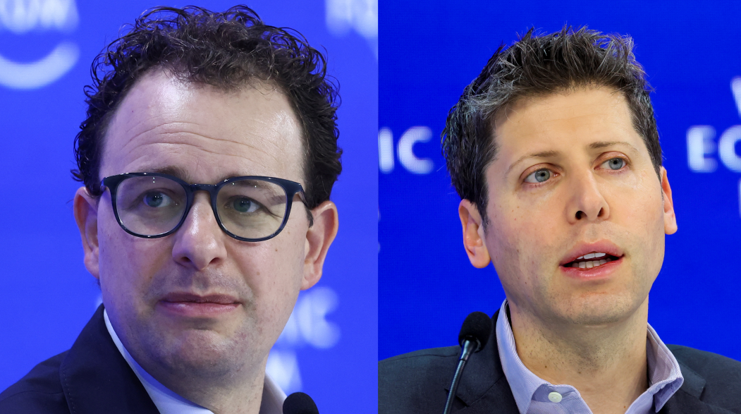 Dario Amodei and Sam Altman