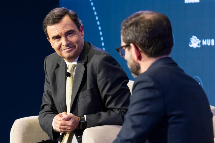 Christian Ulbrich, president and CEO of JLL, at Semafor World Economy 2026.