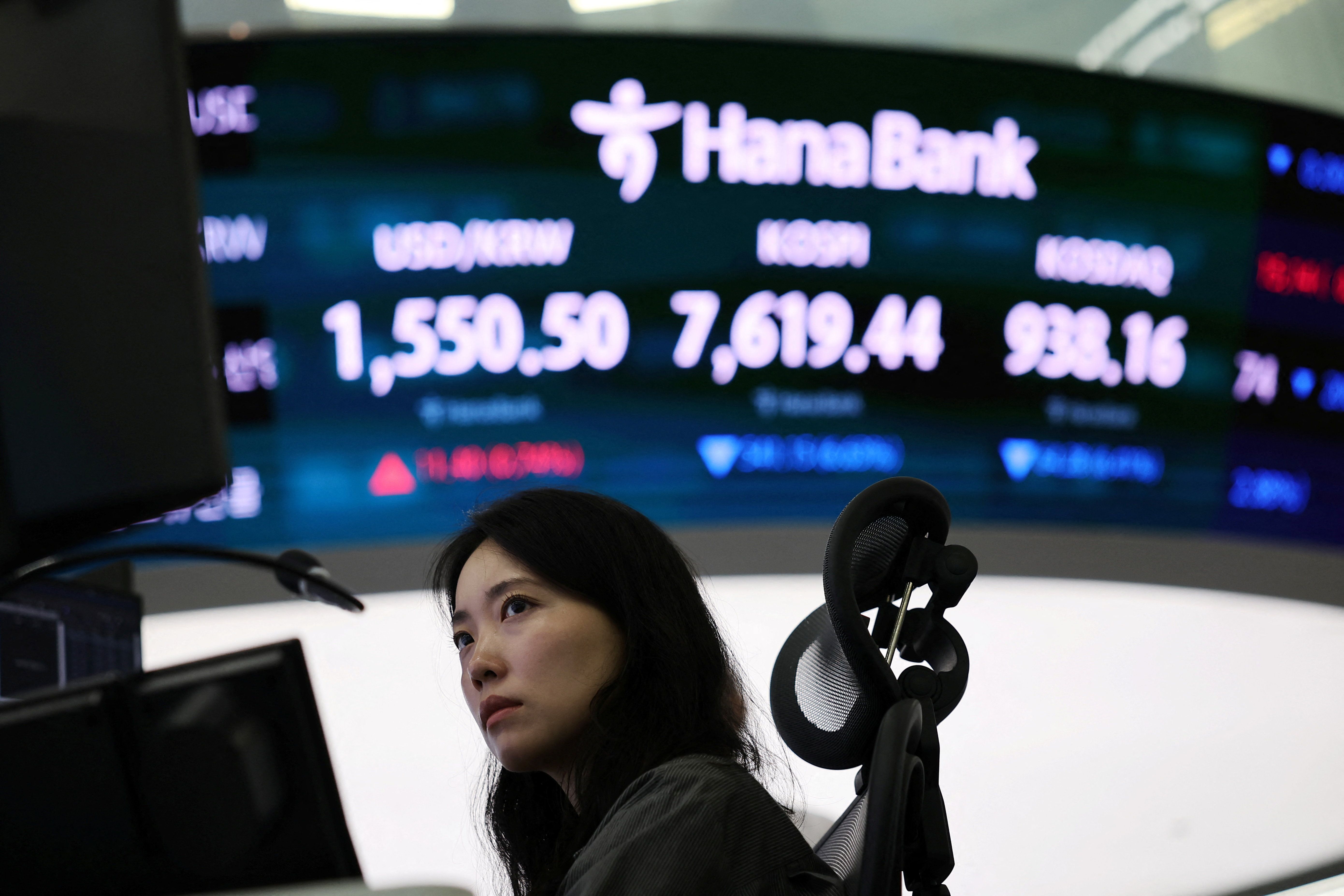 The Korea Composite Stock Price Index.