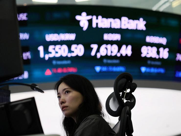The Korea Composite Stock Price Index.