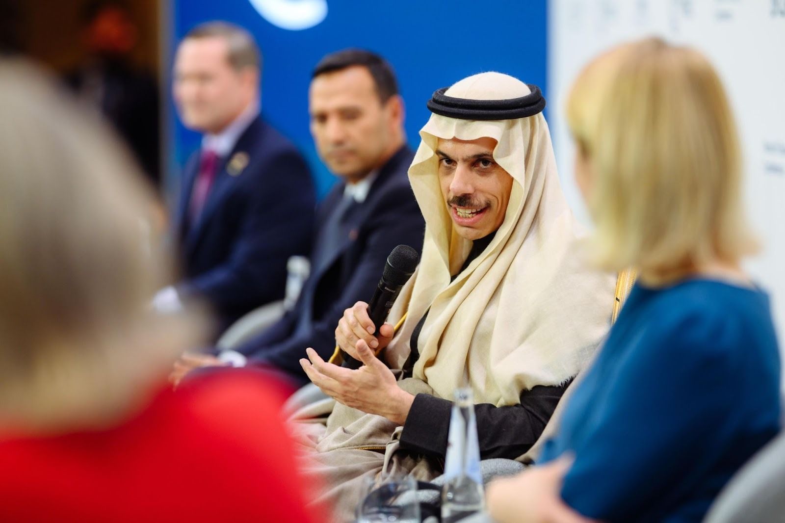 Saudi Arabia’s foreign minister Prince Faisal bin Farhan.