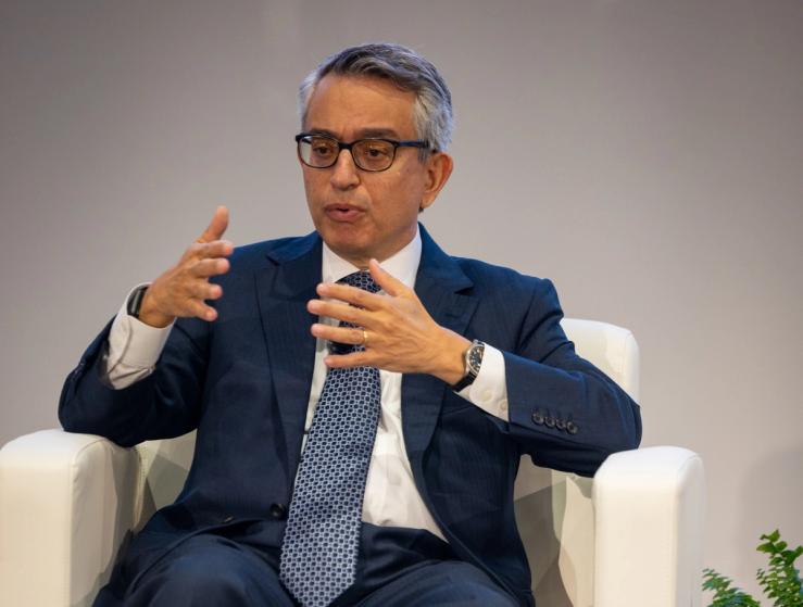 Sadek Wahba at a Semafor event in 2024.