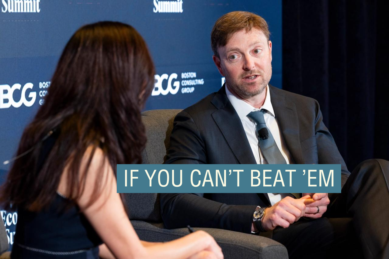 Paypal CEO Alex Chriss speaking at Semafor’s World Economy Summit.