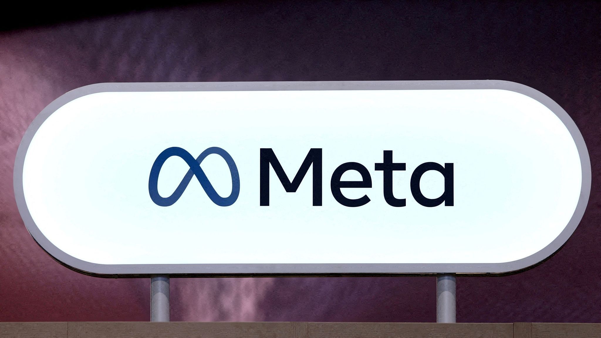 Meta logo. 
