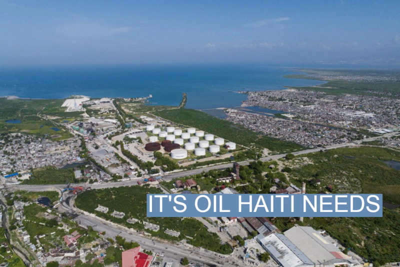 Verreux fuel terminal in Haiti
