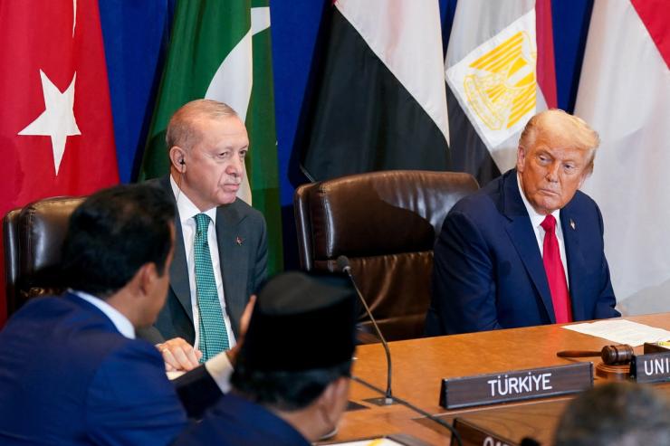 Donald Trump and Recep Tayyip Erdoğan