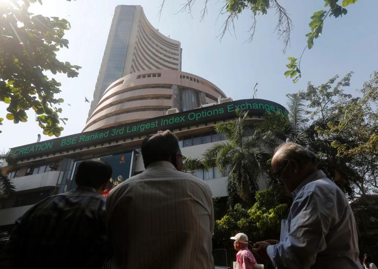 Indian digital stock ticker