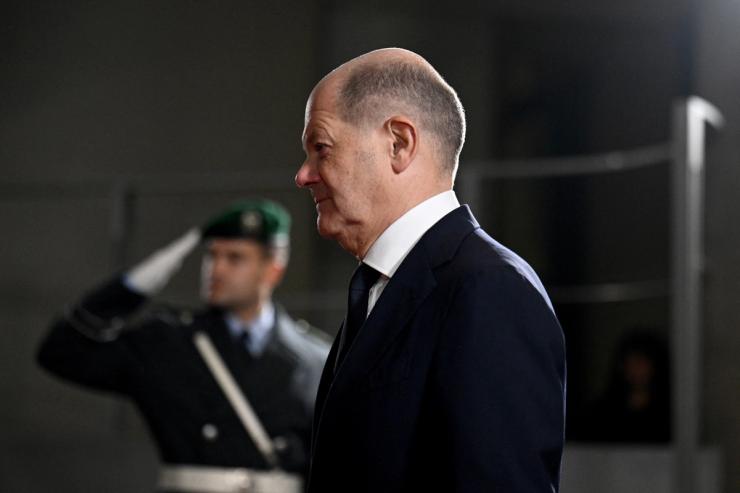 German Chancellor Olaf Scholz